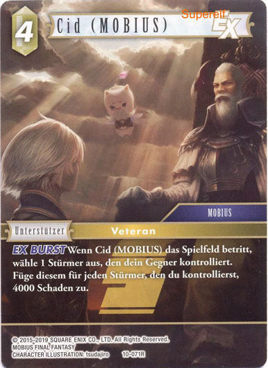 Final Fantasy Opus 10-071 R Cid (Mobius) Erde