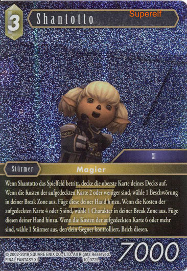 Final Fantasy Opus 10-072 L Shantotto Erde