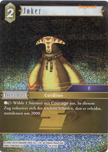 Final Fantasy Opus 10-073 C Joker Erde