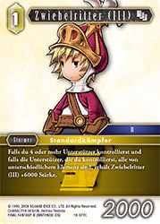 Final Fantasy Opus 10-077 C Zwiebelritter (III) Erde