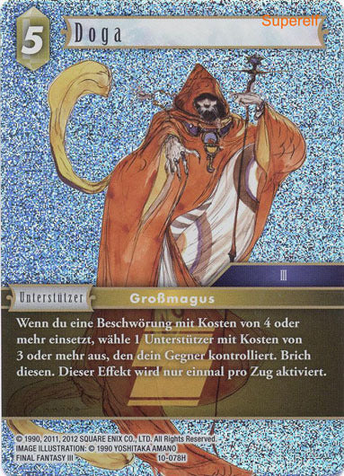 Final Fantasy Opus 10-078 H Doga Erde