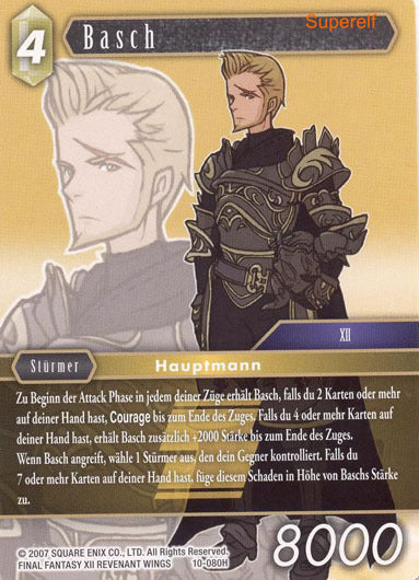 Final Fantasy Opus 10-080 H Basch Erde