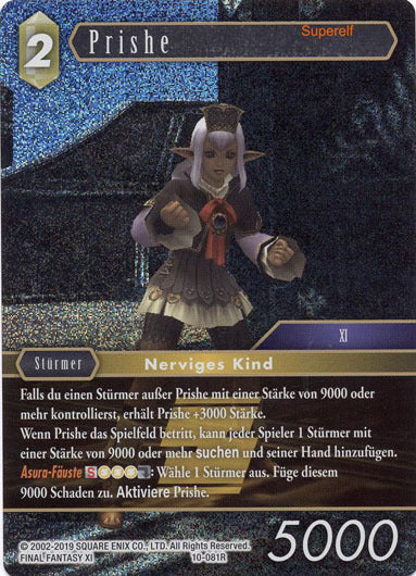 Final Fantasy Opus 10-081 R Prishe Erde
