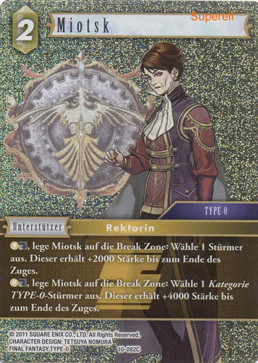 Final Fantasy Opus 10-082 C Miotsk Erde