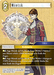 Final Fantasy Opus 10-082 C Miotsk Erde