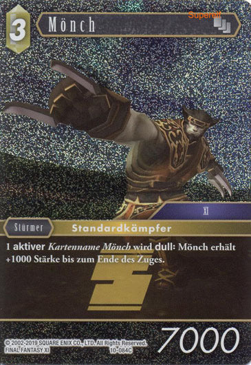 Final Fantasy Opus 10-084 C Mönch Erde