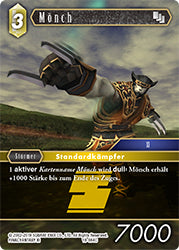 Final Fantasy Opus 10-084 C Mönch Erde