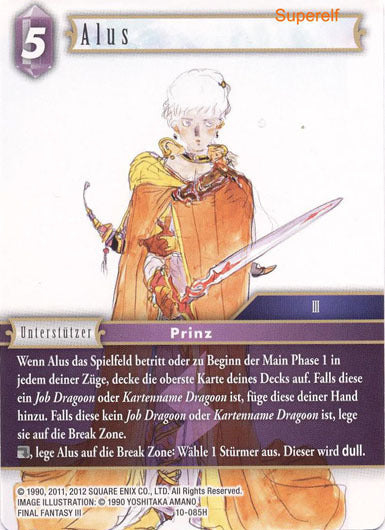 Final Fantasy Opus 10-085 H Alus Blitz