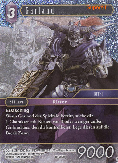 Final Fantasy Opus 10-088 H Garland Blitz
