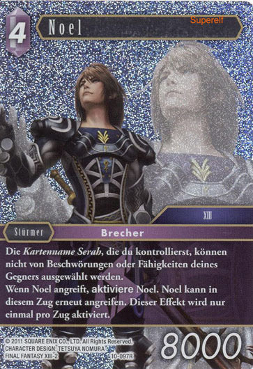 Final Fantasy Opus 10-097 R Noel Blitz