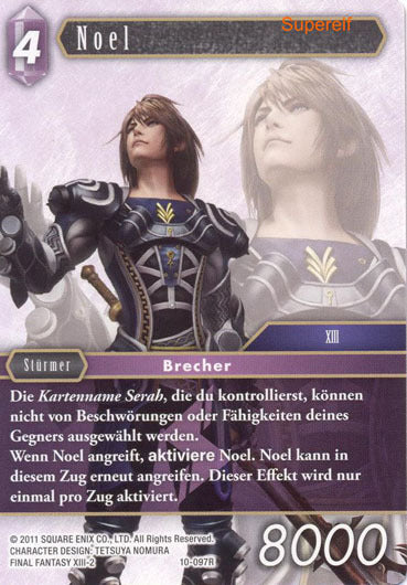 Final Fantasy Opus 10-097 R Noel Blitz