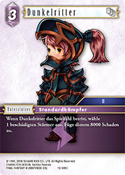 Final Fantasy Opus 10-099 C Dunkelritter Blitz