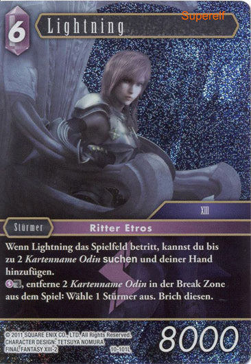 Final Fantasy Opus 10-101 L Lightning Blitz