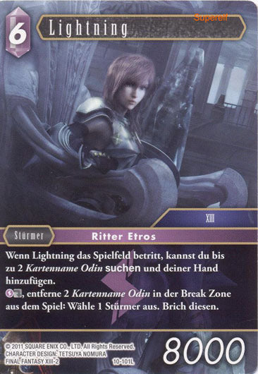 Final Fantasy Opus 10-101 L Lightning Blitz