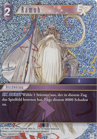 Final Fantasy Opus 10-102 H Ramuh Blitz