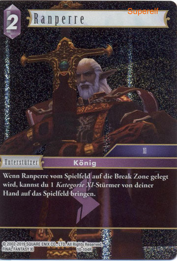 Final Fantasy Opus 10-104 R Ranperre Blitz