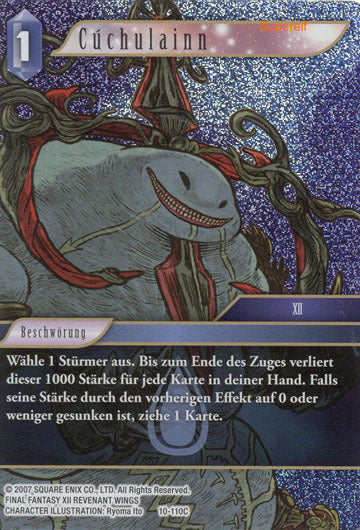 Final Fantasy Opus 10-110 C Cuchulainn Wasser