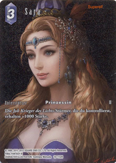 Final Fantasy Opus 10-112 H Sara Wasser