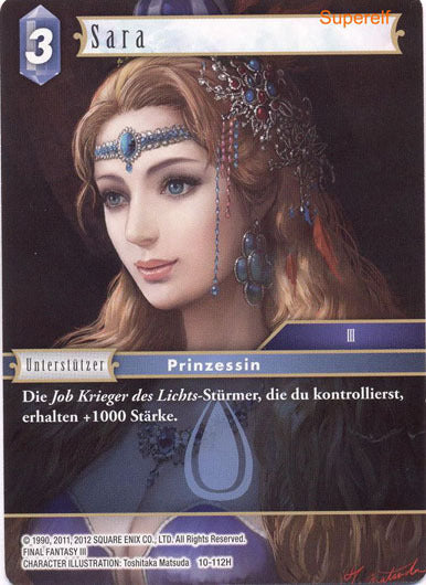 Final Fantasy Opus 10-112 H Sara Wasser