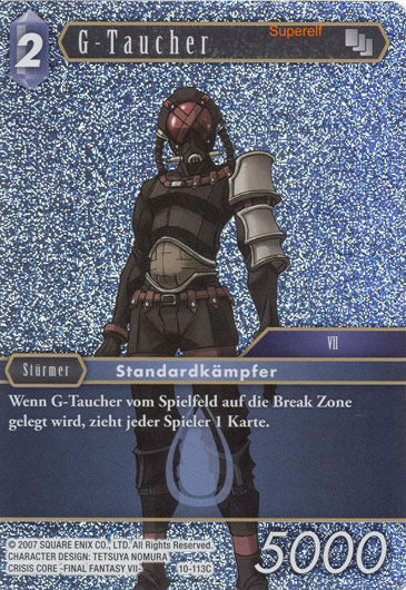 Final Fantasy Opus 10-113 C G-Taucher Wasser