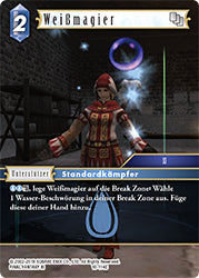 Final Fantasy Opus 10-114 C Weißmagier Wasser