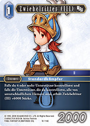 Final Fantasy Opus 10-116 C Zwiebelritter (III) Wasser