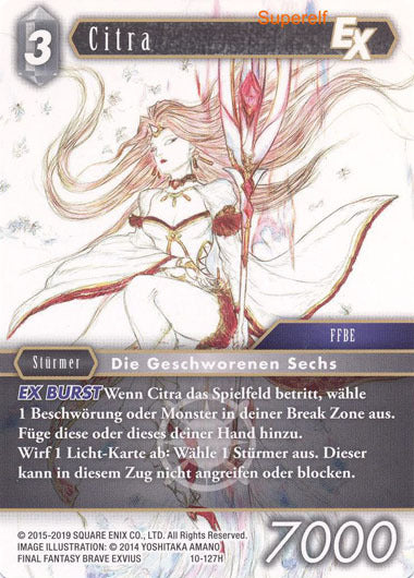 Final Fantasy Opus 10-127 H Citra Licht