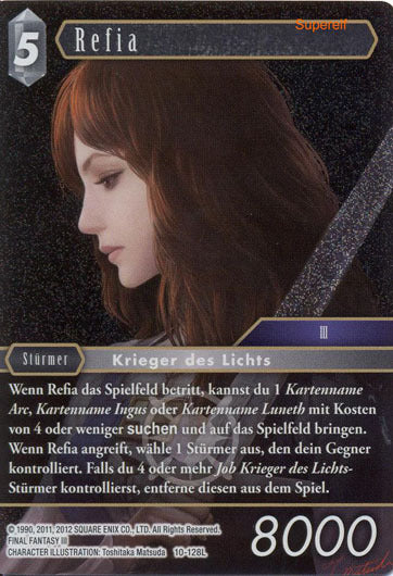 Final Fantasy Opus 10-128 L Refia Licht