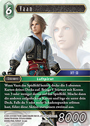 Final Fantasy Opus 10-133 S Vaan Wind