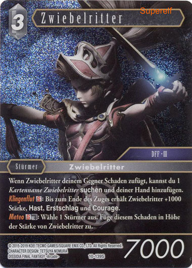 Final Fantasy Opus 10-139 S Zwiebelritter Licht