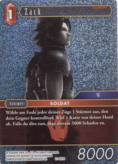 Final Fantasy Opus 11-007 R Zack Feuer