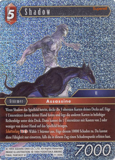 Final Fantasy Opus 11-009 L Shadow Feuer