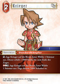 Final Fantasy Opus 11-010 C Krieger Feuer