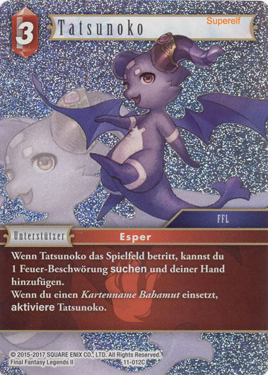 Final Fantasy Opus 11-012 C Tatsunoko Feuer