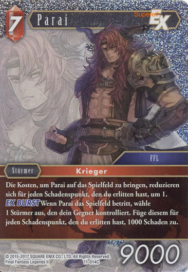 Final Fantasy Opus 11-014 C Parai Feuer