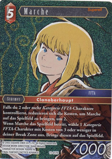 Final Fantasy Opus 11-017 H Marche Feuer