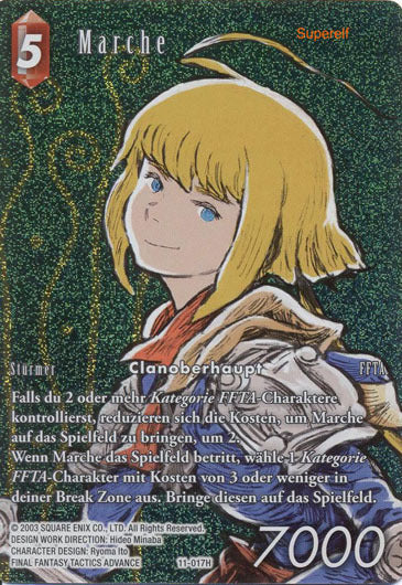 Final Fantasy Opus 11-017 H Marche Feuer
