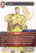 Final Fantasy Opus 11-018 H Sabin Feuer