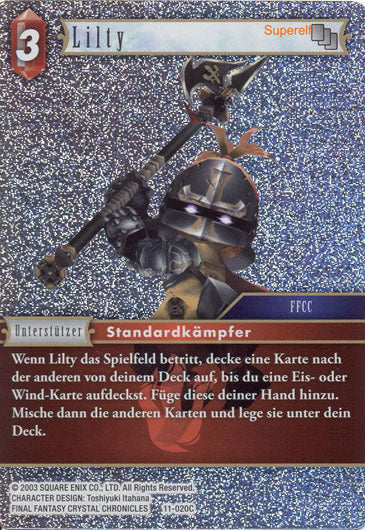 Final Fantasy Opus 11-020 C Lilty Feuer
