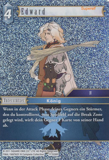 Final Fantasy Opus 11-028 R Edward Eis