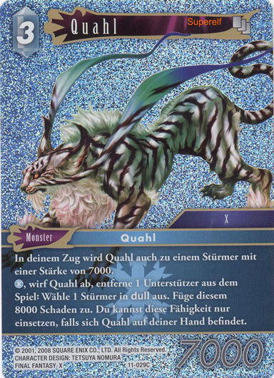 Final Fantasy Opus 11-029 C Quahl Eis
