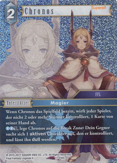 Final Fantasy Opus 11-030 C Chronos Eis