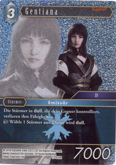 Final Fantasy Opus 11-033 R Gentiana Eis