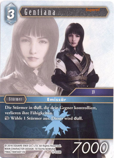 Final Fantasy Opus 11-033 R Gentiana Eis