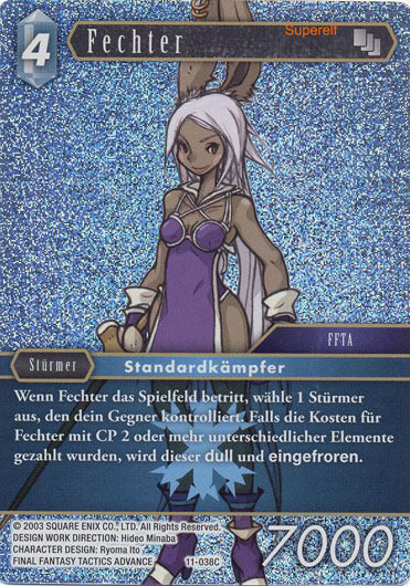 Final Fantasy Opus 11-038 C Fechter Eis