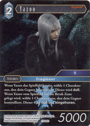 Final Fantasy Opus 11-040 C Yazoo Eis