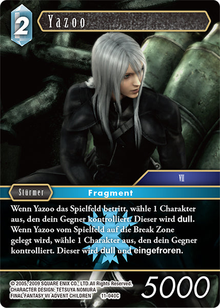 Final Fantasy Opus 11-040 C Yazoo Eis