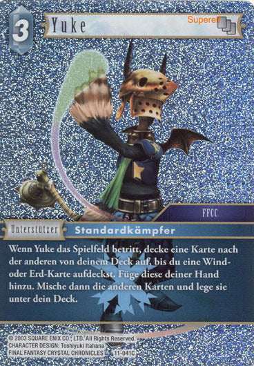 Final Fantasy Opus 11-041 C Yuke Eis