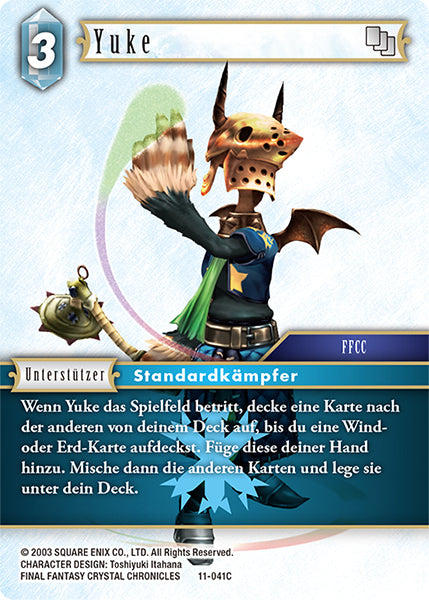 Final Fantasy Opus 11-041 C Yuke Eis