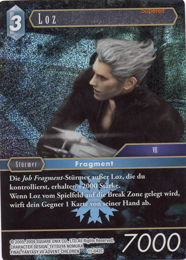 Final Fantasy Opus 11-042 C Loz Eis